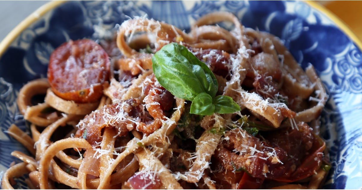 Bacon and Tomato Pasta Recipe | POPSUGAR Food