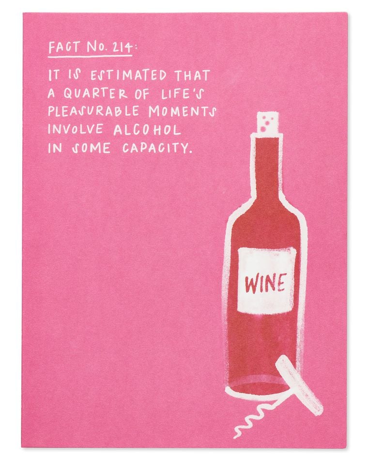 Alcohol Fact Card