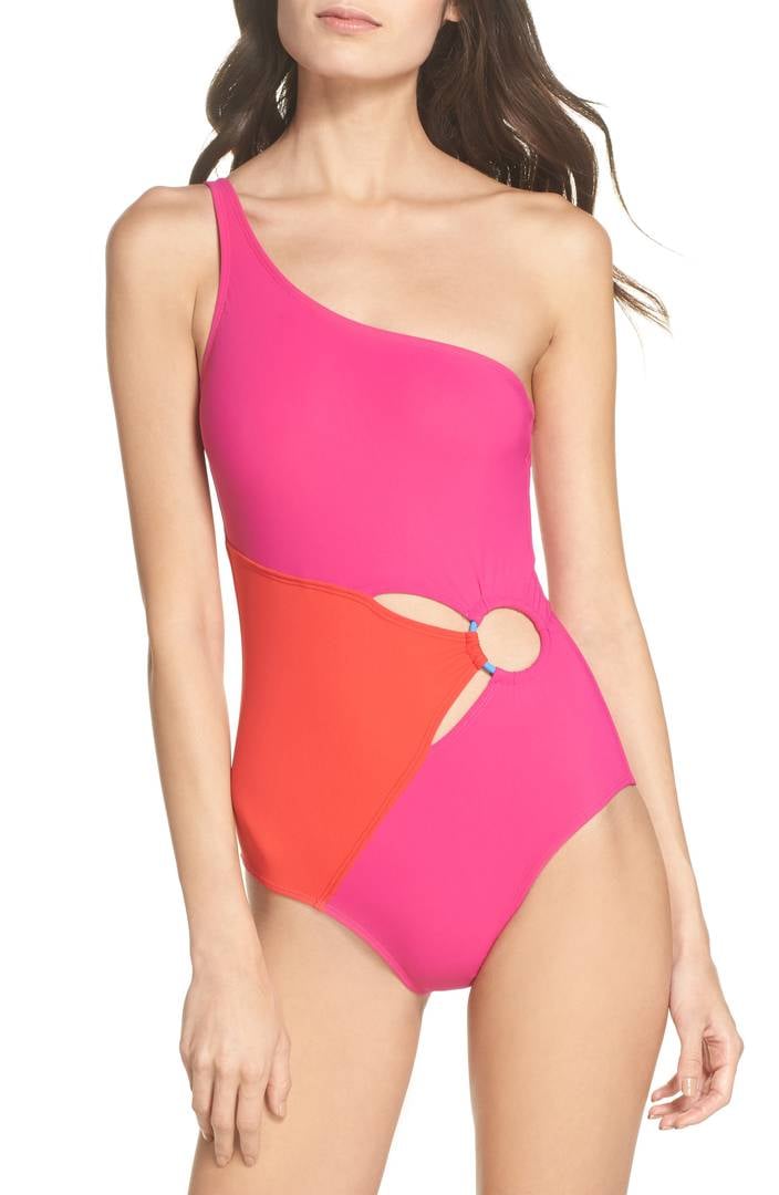 Diane von Furstenberg O-Ring One-Piece Swimsuit