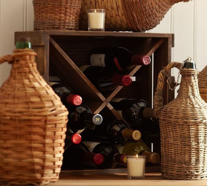 Pottery Barn Founder's Wine Storage Box