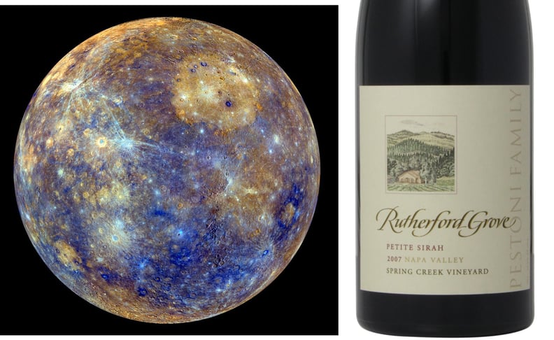 Mercury and Petite Sirah