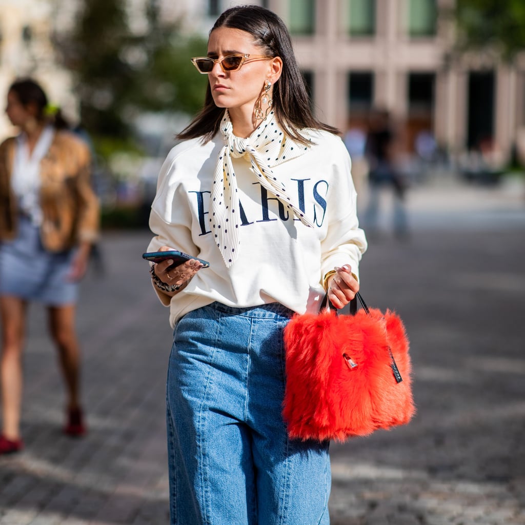 mansur gavriel fur bag