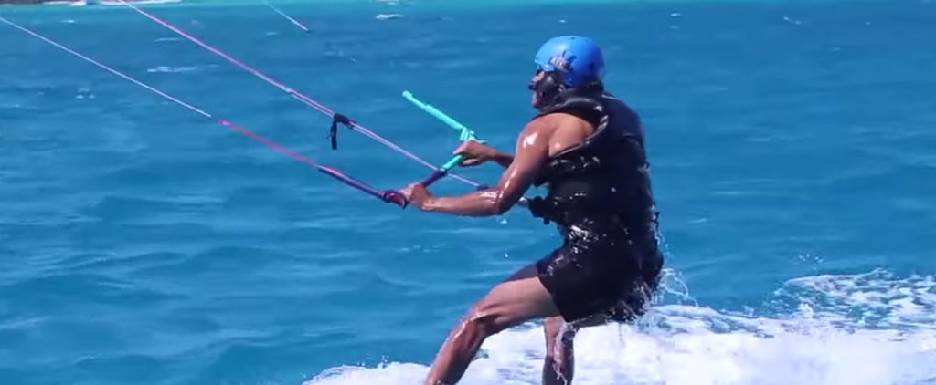 Barack Obama Kitesurfing February 2017