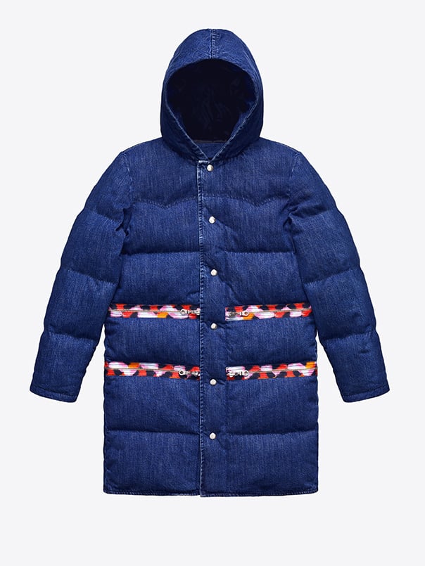 Denim Down Jacket ($399)