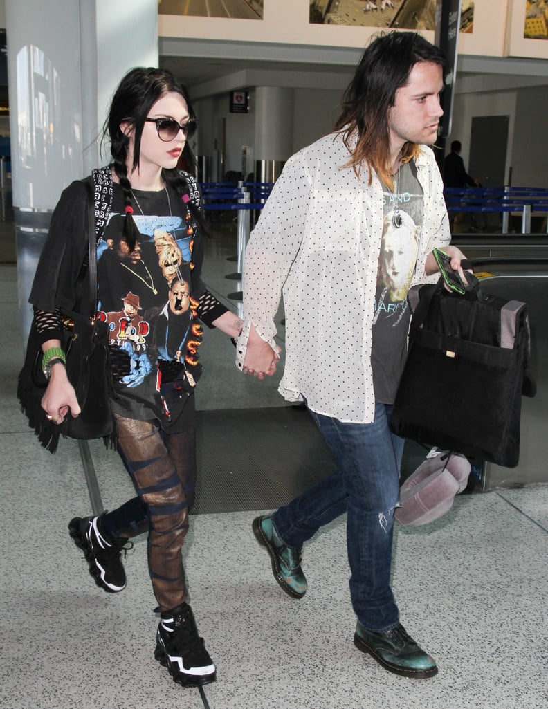 Frances Bean Cobain and Isaiah Silva
