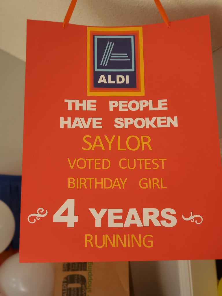 Mom Throws Daughter an Aldi-Themed Birthday Party — Photos