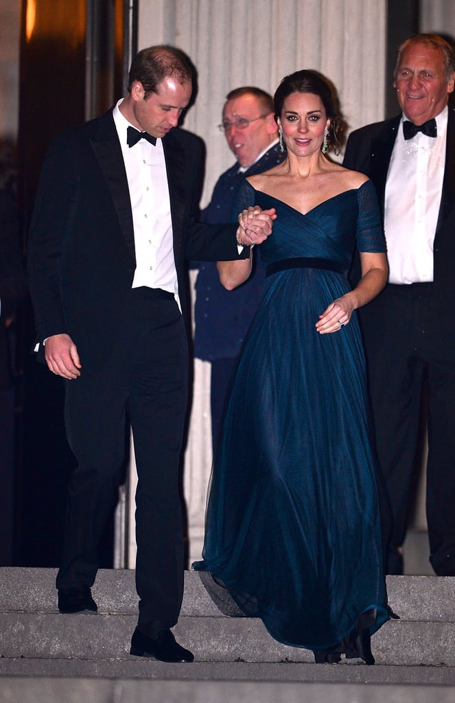 Kate Middleton and Prince William at St. Andrews Dinner 2014