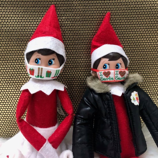 Elf on the Shelf Face Masks