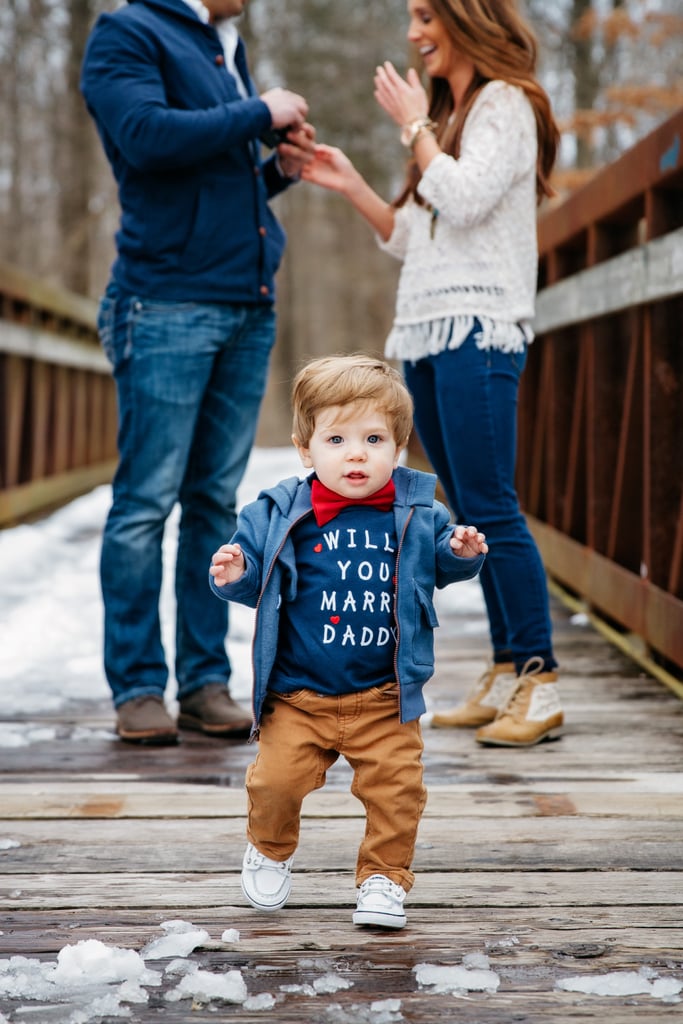 Will You Marry Daddy Baby Proposal