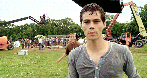 Things get heated between Thomas and Gally [The Maze Runner] 