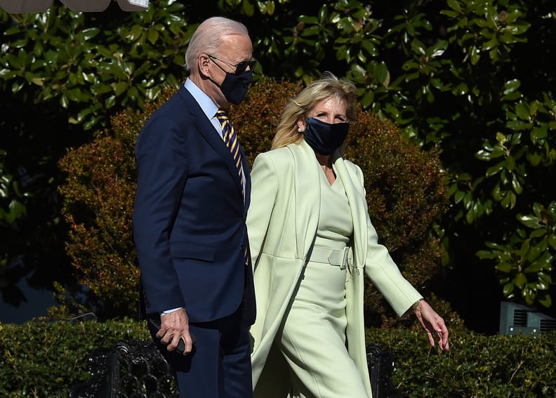 Dr. Jill Biden Wears Brandon Maxwell