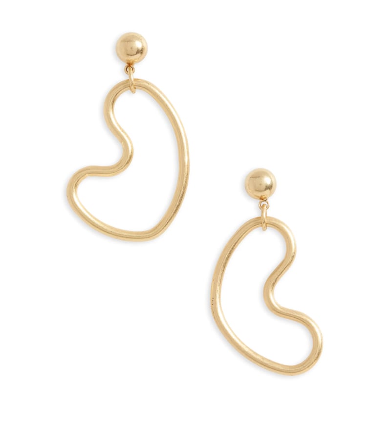 Edgy Earrings: Madewell Bold Squiggles Statement Earrings