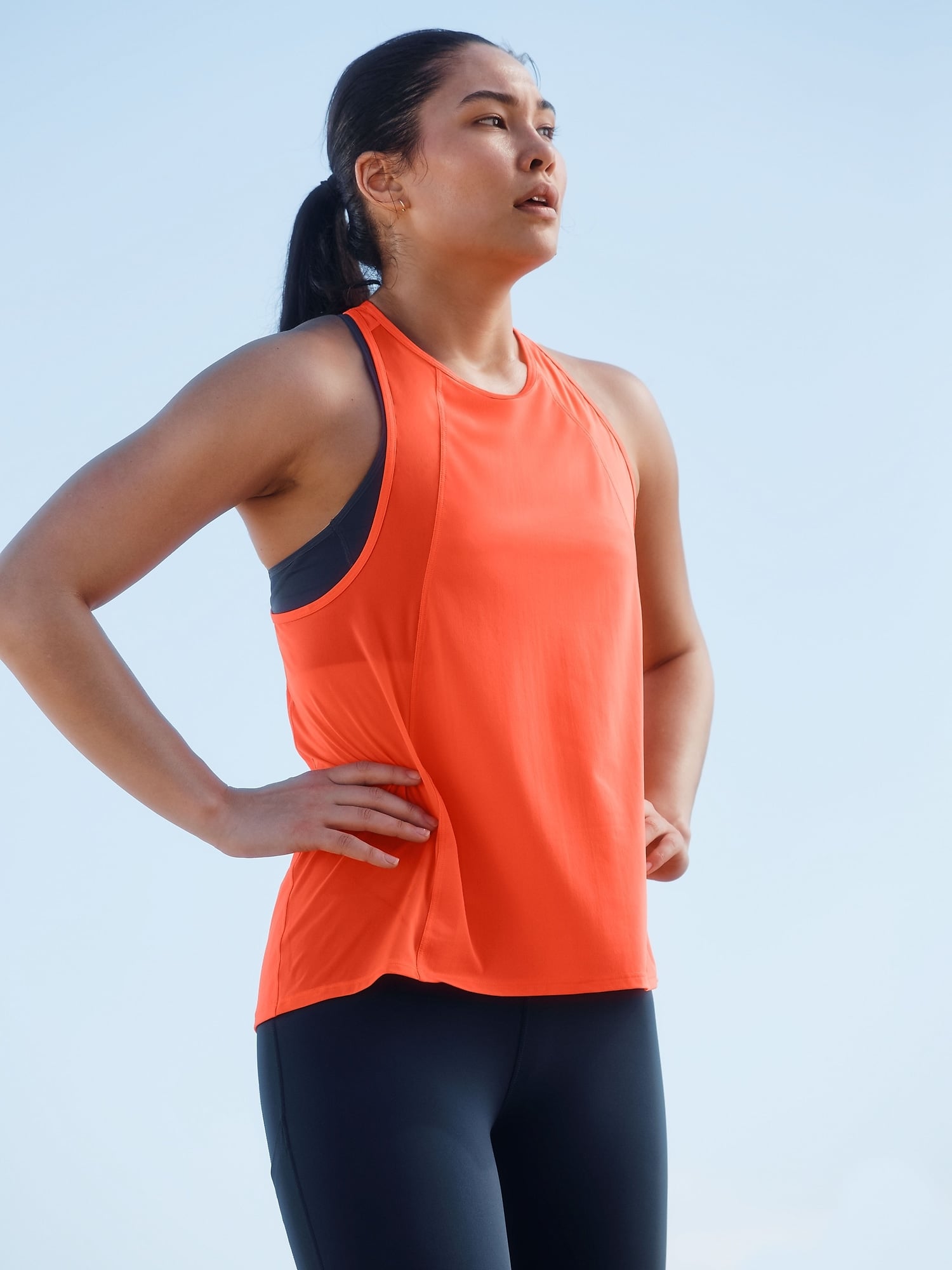 athleta running shirts