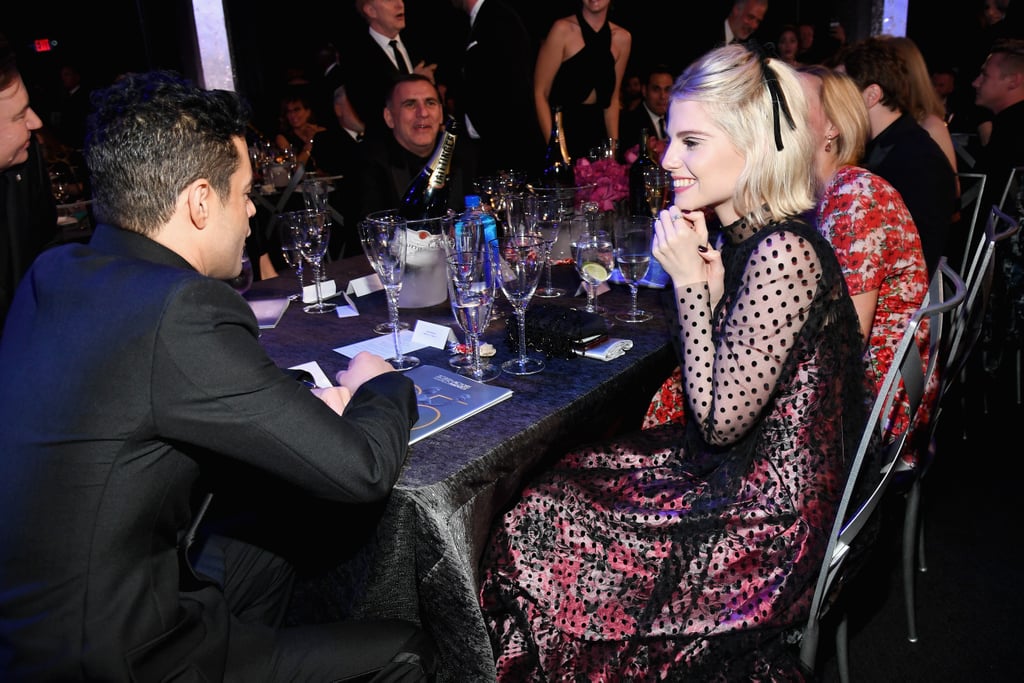 Lucy Boynton and Rami Malek Pictures Together