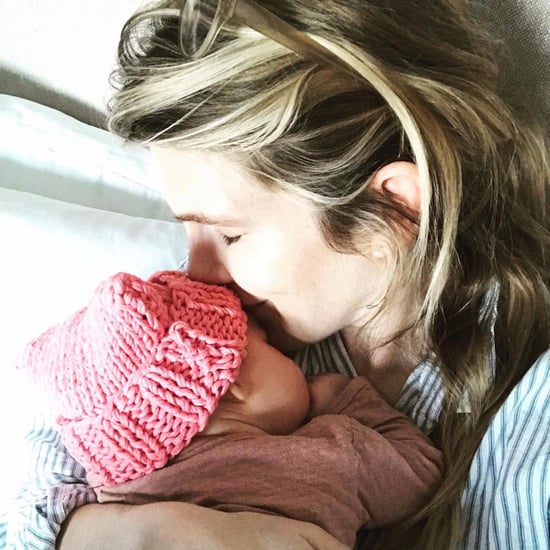 Lily Rabe With Baby Girl Picture March 2017