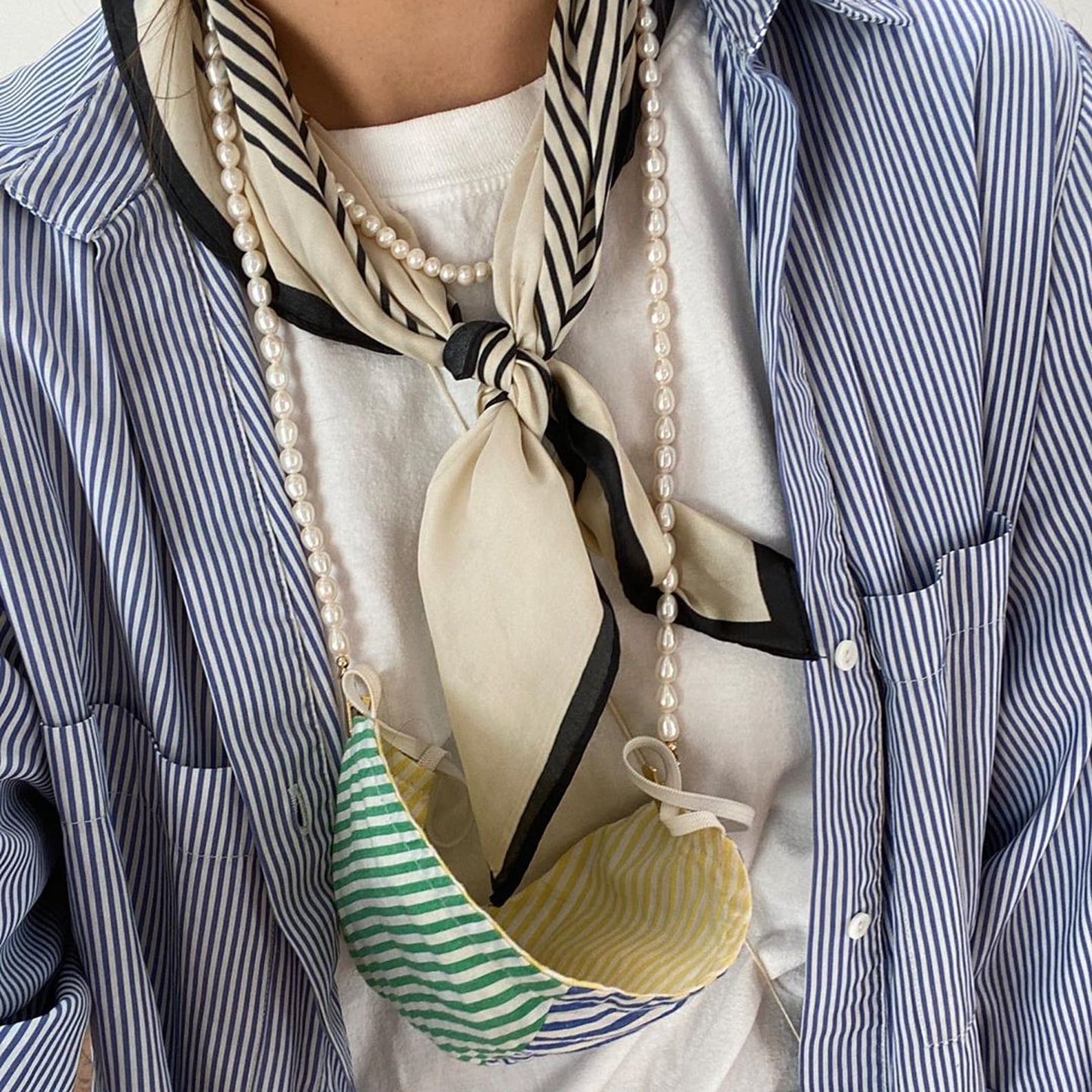 How to Style a Face-Mask Chain | PS Fashion