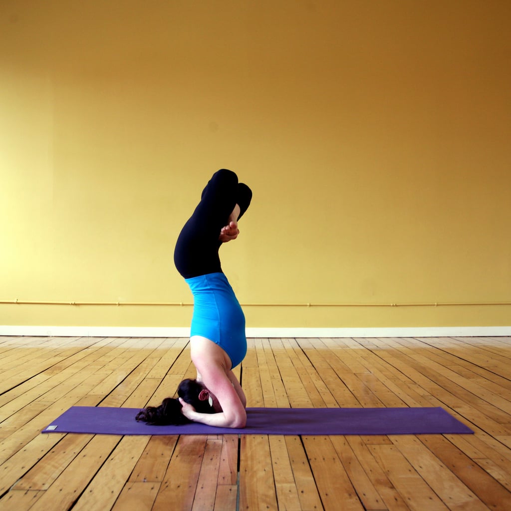 Advanced Yoga Pose: Headstand Lotus