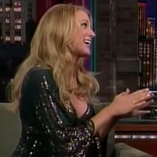 Blake Lively's First Time on Late Show With David Letterman