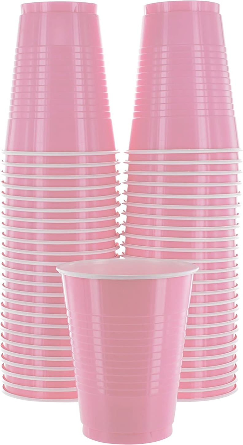 粉红色的独奏杯