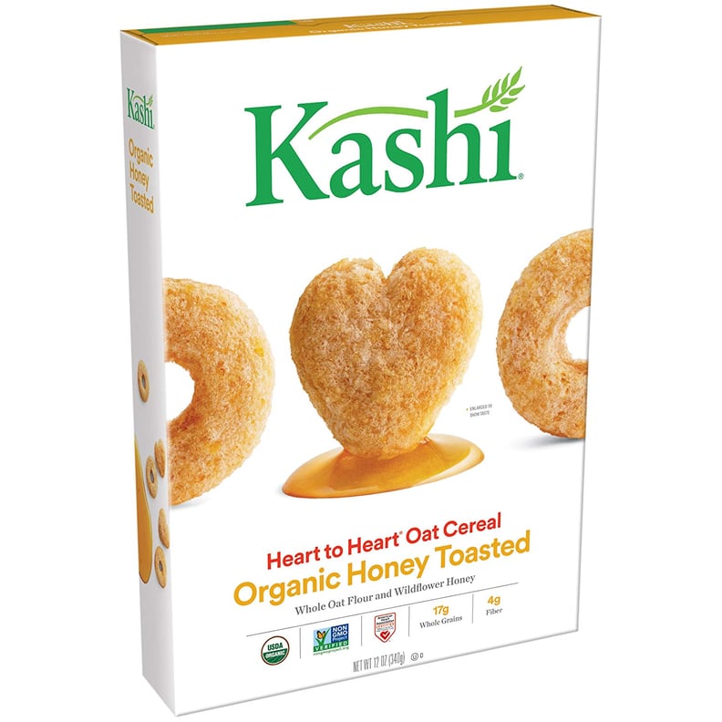 Heart Shaped Cereal: Kashi Heart to Heart Breakfast Oat Cereal, Organic Honey Toasted