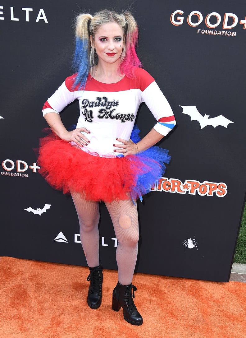 Sarah Michelle Gellar as Harley Quinn