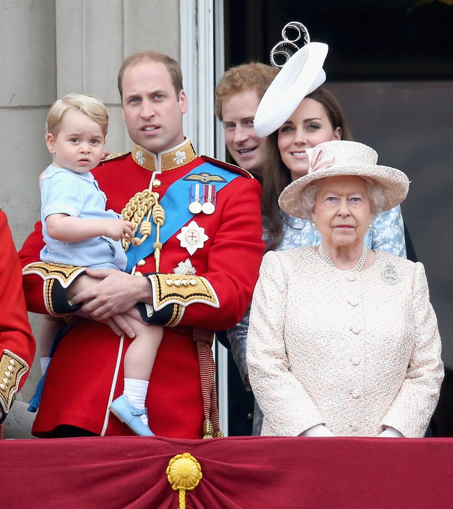 When He Attended the Trooping the Color Ceremony