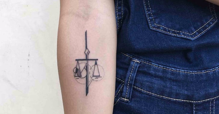 85 Unique Libra Tattoos to Compliment Your Personality and Body  Tattoo Me  Now