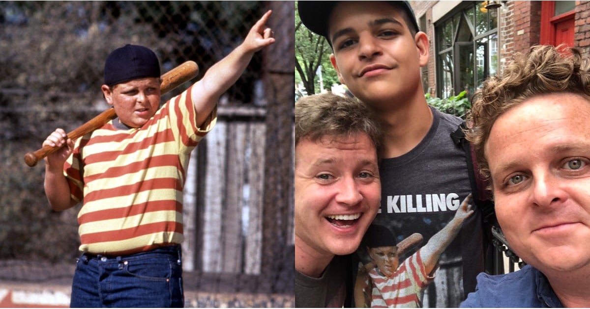 Sandlot Actors Run Into Boy Wearing Sandlot Shirt | POPSUGAR Entertainment