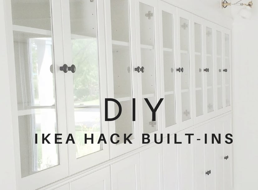 DIY Ikea BuiltIn Bookcases POPSUGAR Home