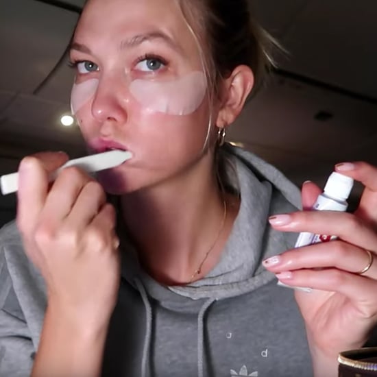 Karlie Kloss Airplane Makeup Routine Video