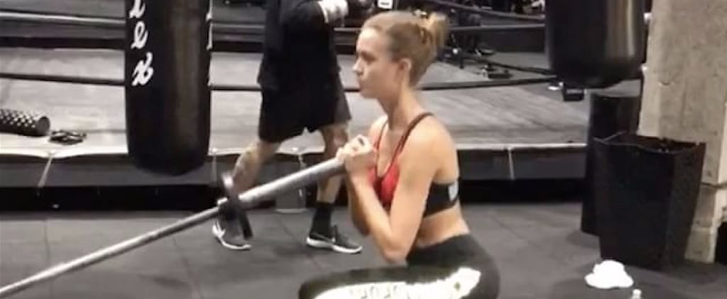 Josephine Skriver Butt Workout