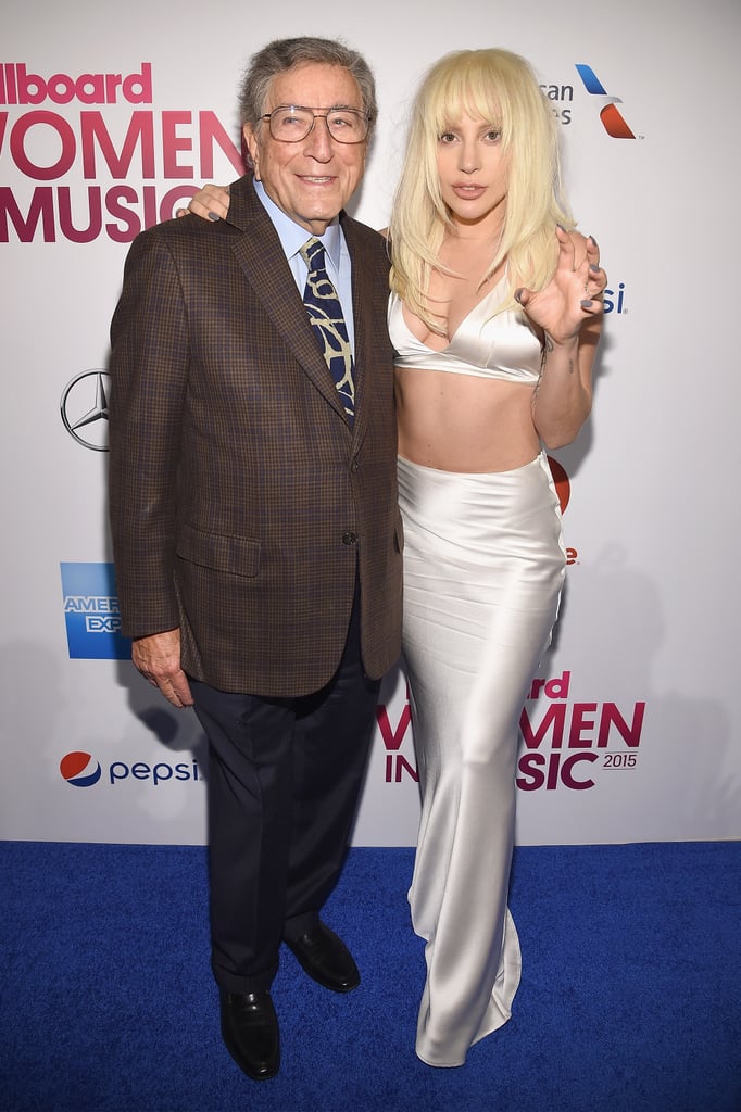Lady Gaga at Billboard Women in Music Event 2015