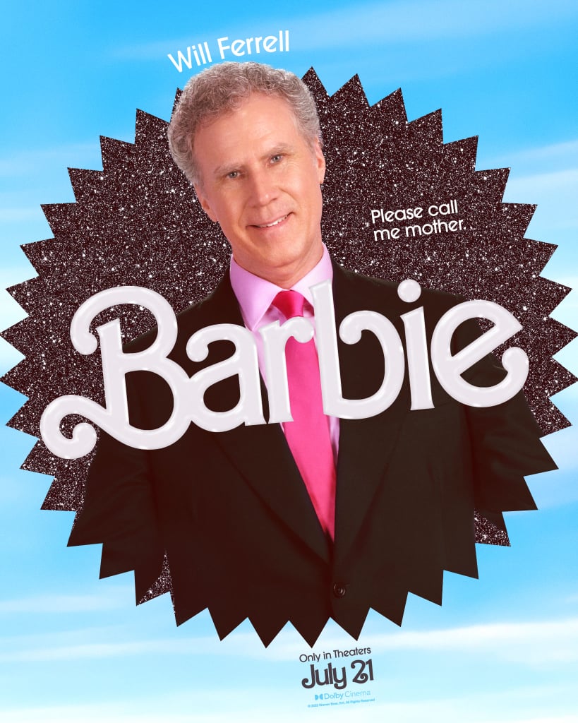 Will Ferrell's "Barbie" Poster