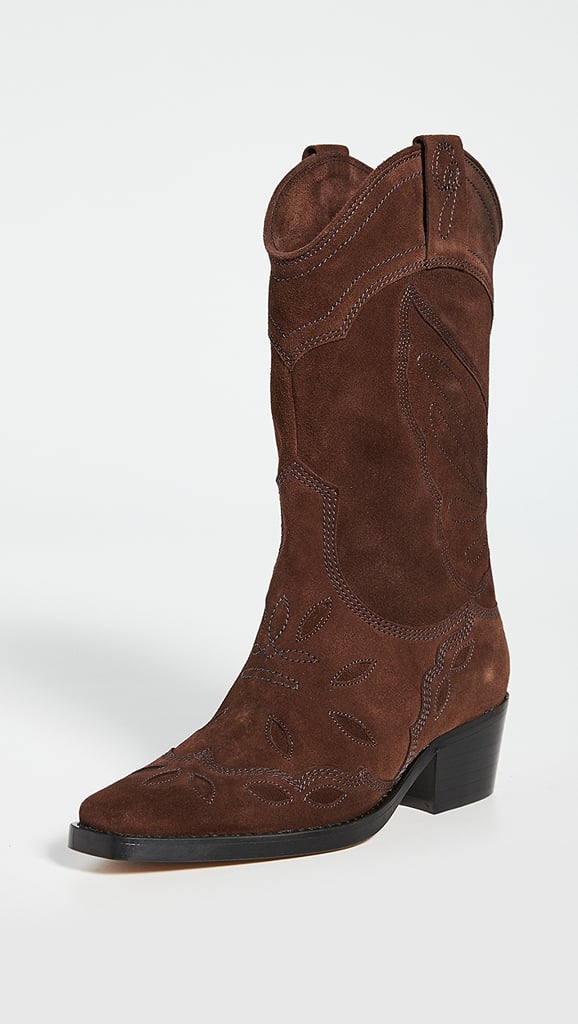 Ganni High Western Boots