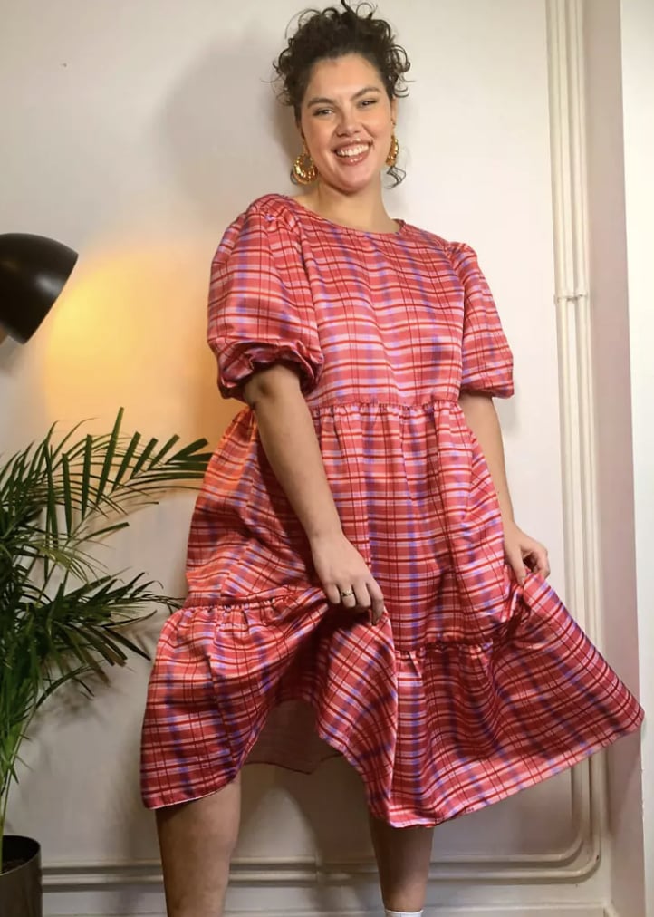 ASOS Glamorous Curve Midi Volume Smock 