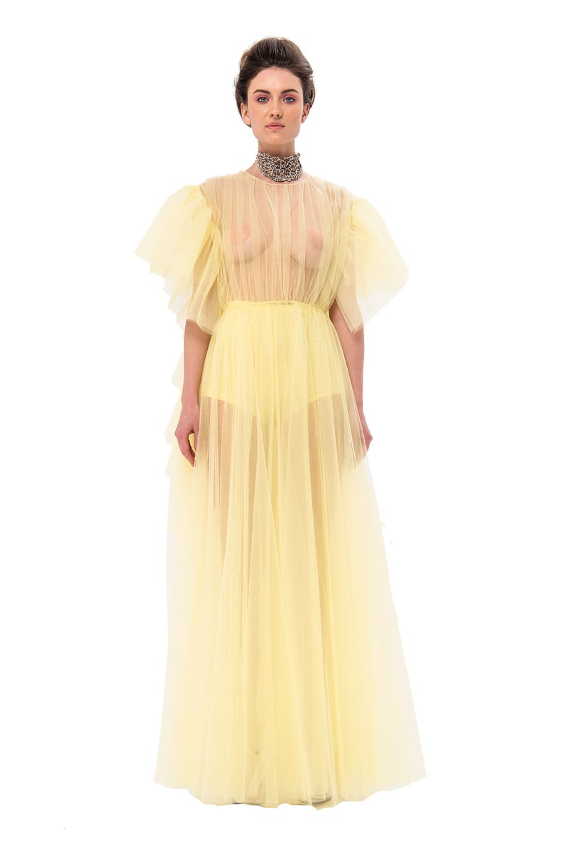 Kikiriki Sheer Maxi Dress