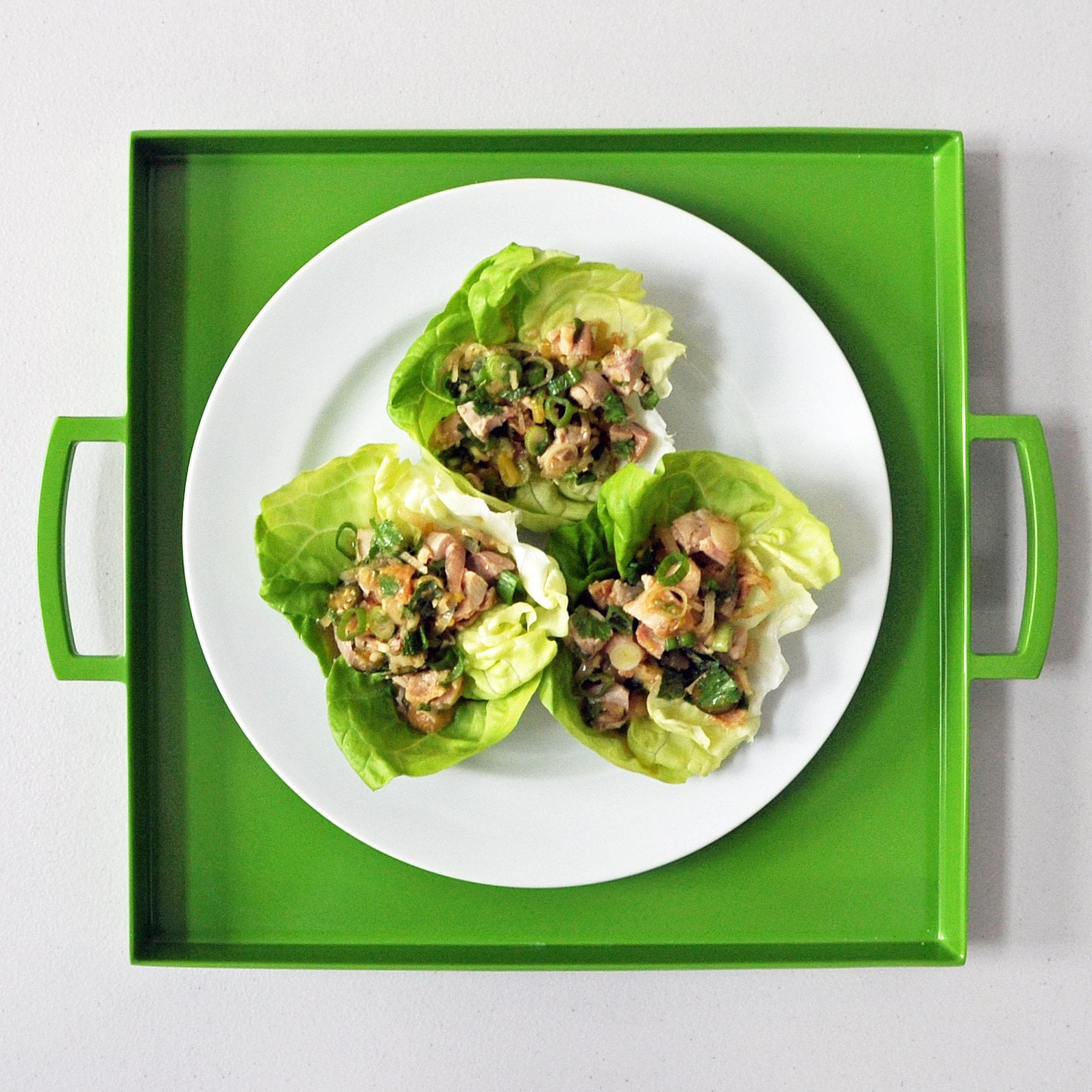 Larb Gai Thai Chicken Lettuce Wraps 23 Lettuce Wrap Recipes