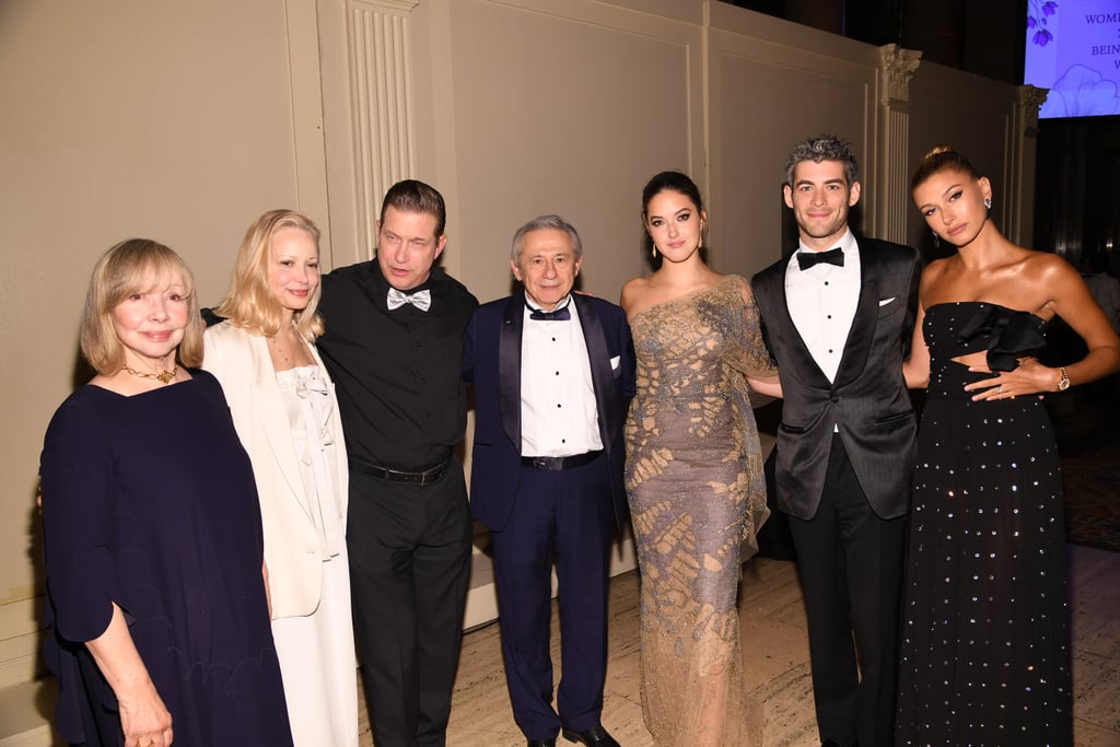 Hailey Baldwin's Black Cutout Gown 2019