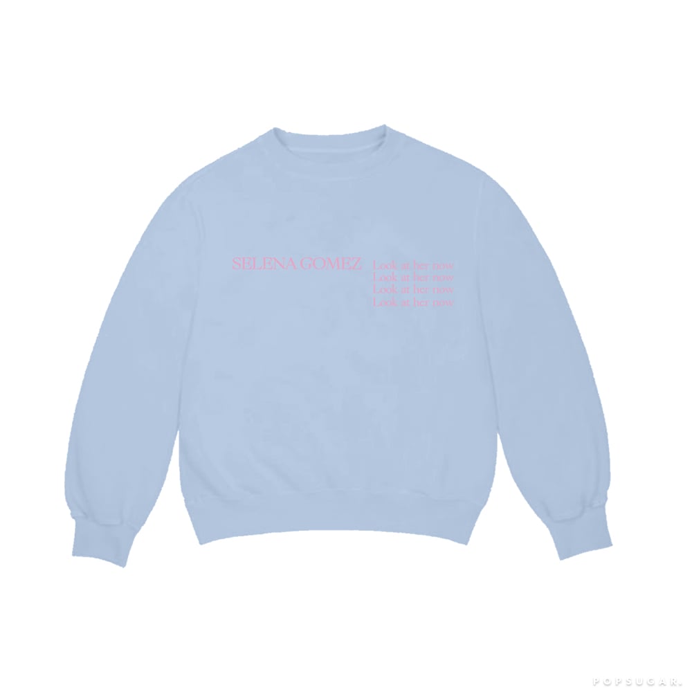 Look at Her Now Blue Crew Neck