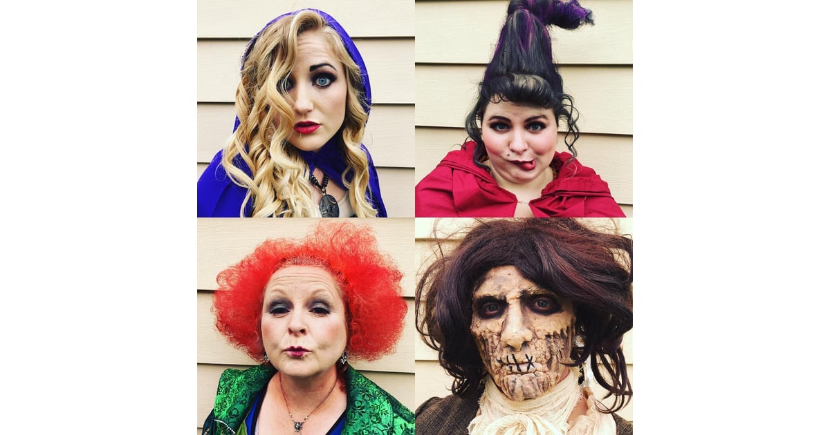 The Sanderson Sisters Hocus Pocus Halloween Costumes POPSUGAR Love