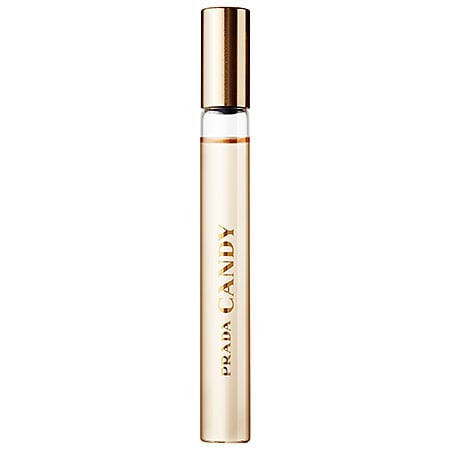 Sweet and easy to travel with. 
Prada Candy Rollerball ($28)