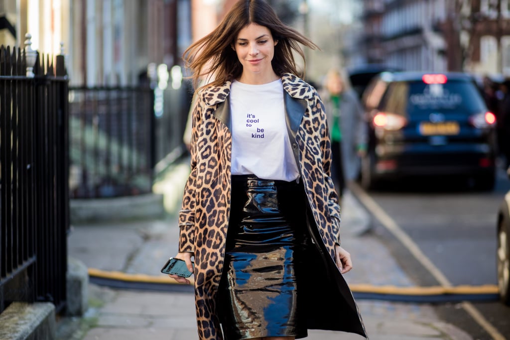 Leopard Print Outfit Ideas From Julia Restoin Roitfeld