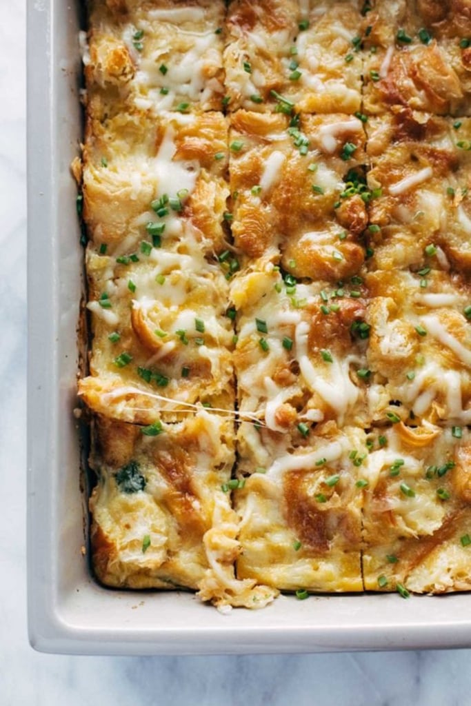 Egg and Croissant Brunch Bake