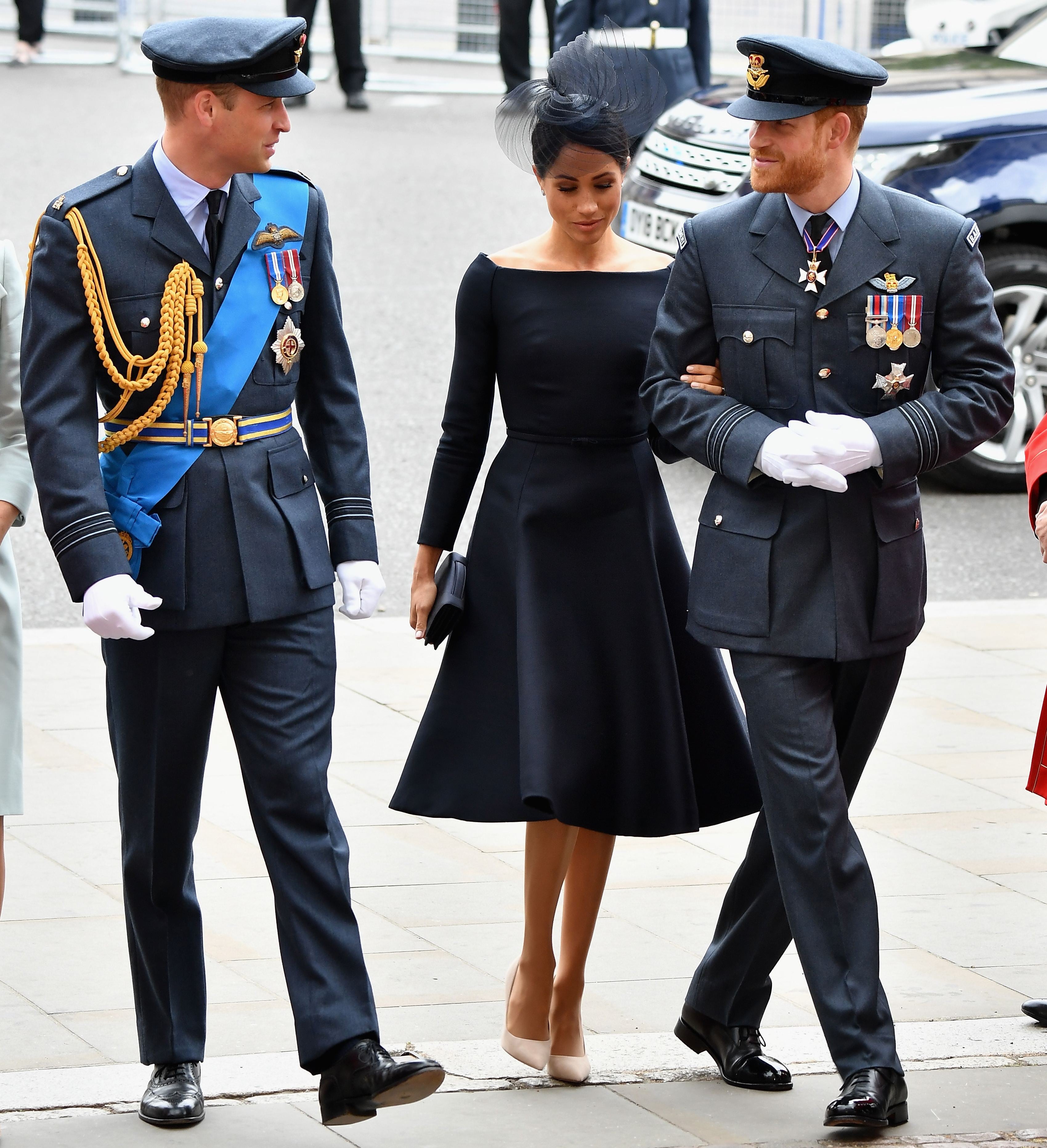 Marks and spencer black dress best sale meghan markle