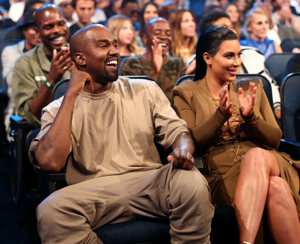 Kanye West and Kim Kardashian