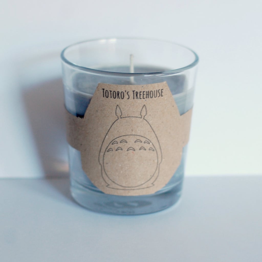 Totoro's Treehouse candle ($11) with flower, tree, fresh rain, and cut grass notes
