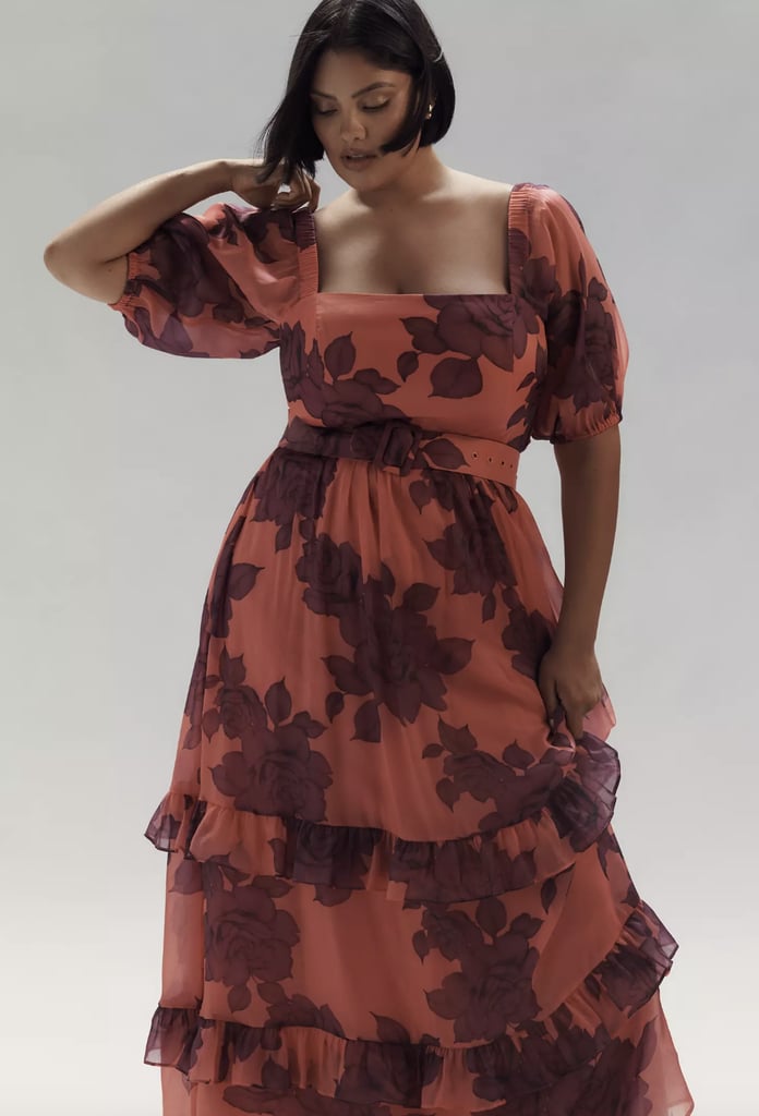 A Puff-Sleeved Dress