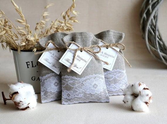 Rustic Wedding Bags