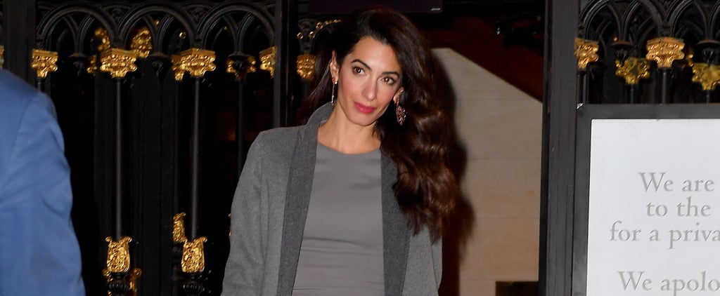 Amal Clooney's Black Alexander McQueen Bag