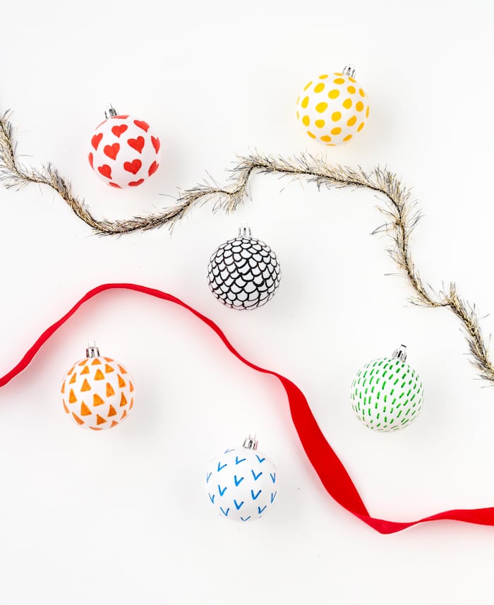 Patterned Ornaments